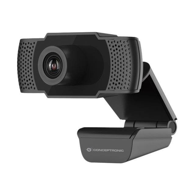Conceptronic Webbkamera Amdis 1080P HD Mikrofon i gruppen Datautstyr / Datamaskin Tilbehør / Webkamera hos TP E-commerce Nordic AB (C02982)