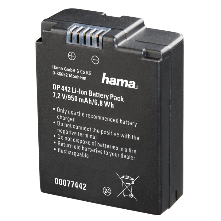 HAMA Kamerabatteri Nikon EN-EL21 Li-Ion 7,2V/950mAh i gruppen Elektronikk / Foto og video / Kamera batterier hos TP E-commerce Nordic AB (C03250)