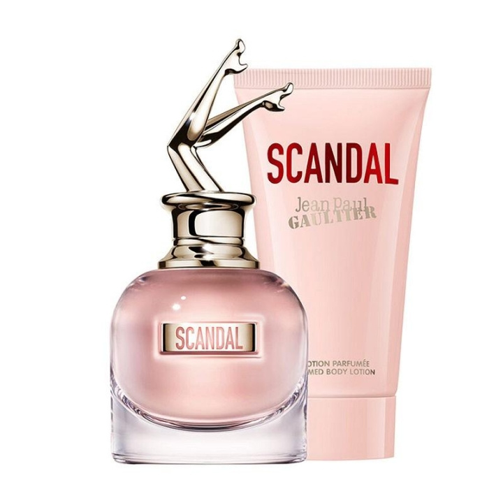 Giftset Jean Paul Gaultier Scandal Edp 50ml + Body Lotion 75ml i gruppen HELSE OG SKJØNNHET / Gavesett / Gavesett for henne hos TP E-commerce Nordic AB (C03349)