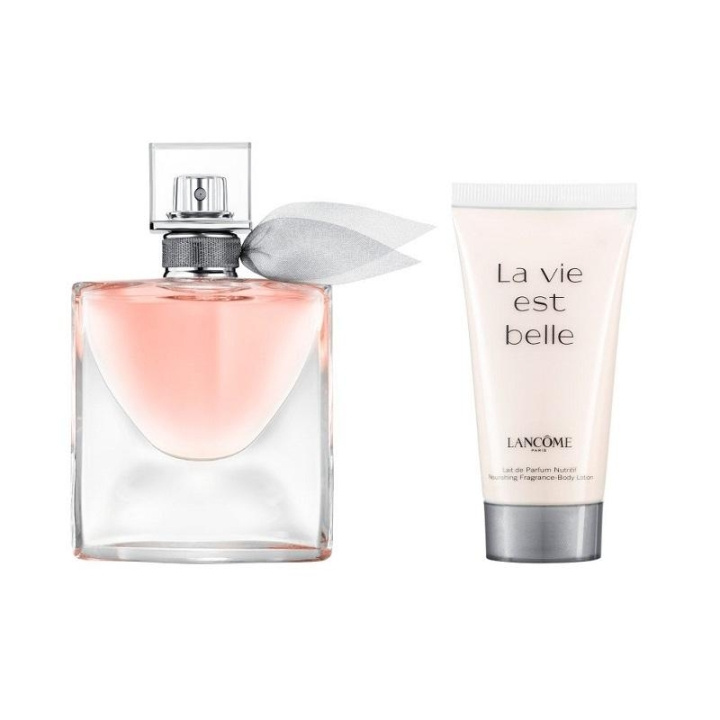 Giftset Lancome La Vie Est Belle Edp 50ml + Body Lotion 50ml i gruppen HELSE OG SKJØNNHET / Duft og parfyme / Parfyme / Parfyme for henne hos TP E-commerce Nordic AB (C03366)