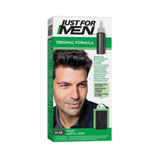 Just for men Original Formula - Svart H55 i gruppen HELSE OG SKJØNNHET / Hår & styling / Skjeggpleie / Skjeggfarge hos TP E-commerce Nordic AB (C03462)
