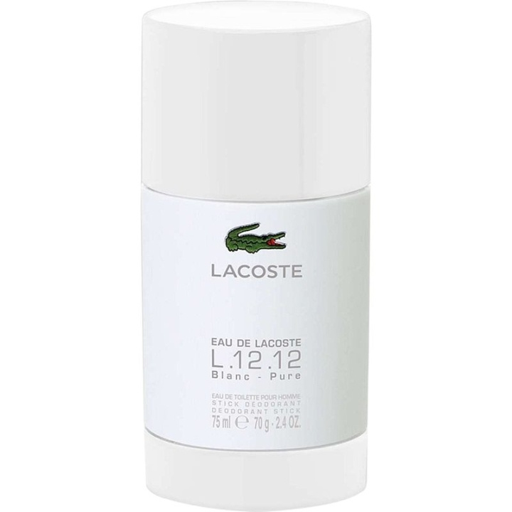 Lacoste Eau De Lacoste L.12.12 Blanc Deostick 75ml i gruppen HELSE OG SKJØNNHET / Duft og parfyme / Deodorant / Deo for han hos TP E-commerce Nordic AB (C03522)