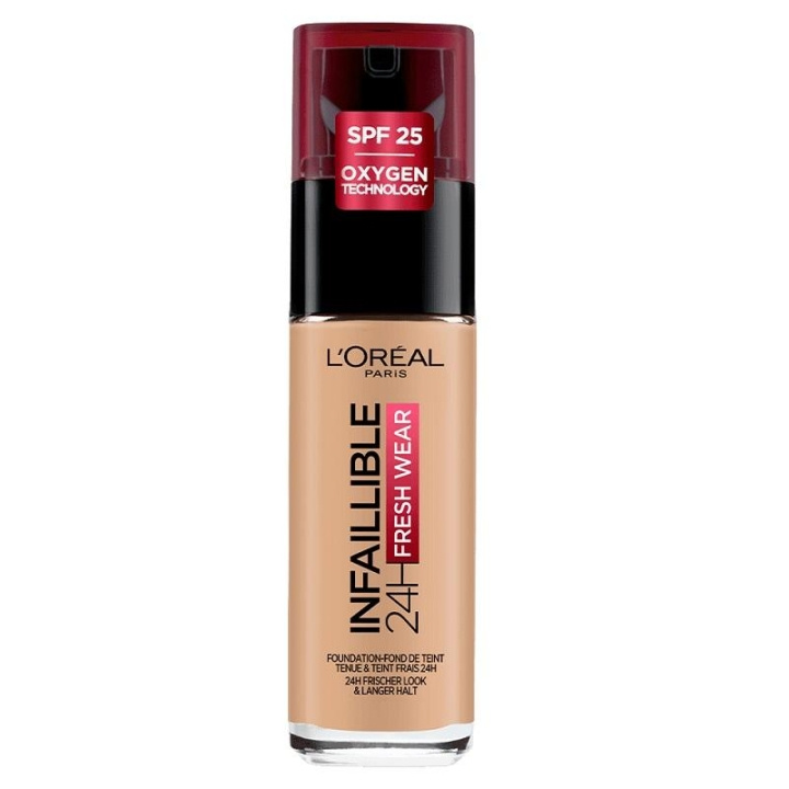 LOreal Paris Infallible 24H Fresh Wear 140 Golden Beige 30ml i gruppen HELSE OG SKJØNNHET / Makeup / Makeup ansikt / Foundation hos TP E-commerce Nordic AB (C03535)