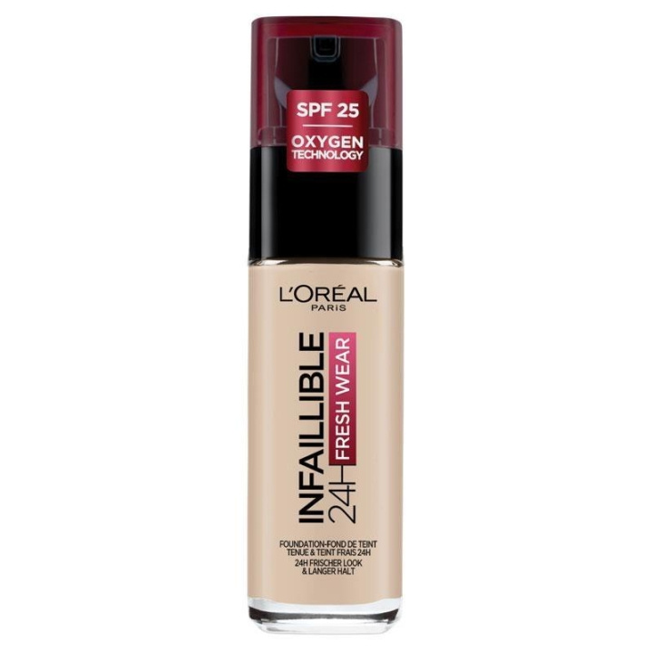 L\'Oreal LOréal Paris Infallible 24H Fresh Wear 015 Porcelain 30 ml i gruppen HELSE OG SKJØNNHET / Makeup / Makeup ansikt / Foundation hos TP E-commerce Nordic AB (C03536)