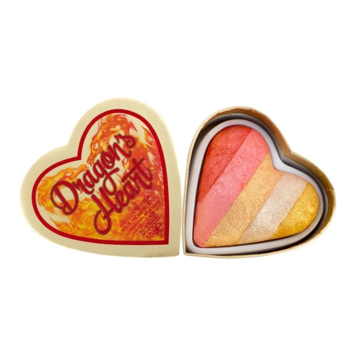 Makeup Revolution I Heart Revolution - Dragon\'s Heart Highlighter i gruppen HELSE OG SKJØNNHET / Makeup / Makeup ansikt / Contour/Highlight hos TP E-commerce Nordic AB (C03655)
