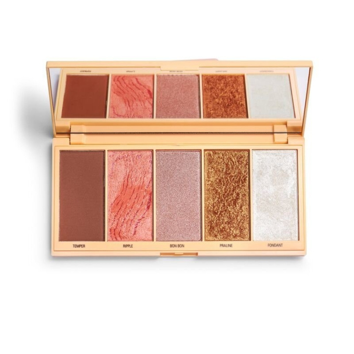 Makeup Revolution Chocolate Face Palette Praline i gruppen HELSE OG SKJØNNHET / Makeup / Verktøy og sminkesett / Sminkepalett hos TP E-commerce Nordic AB (C03665)
