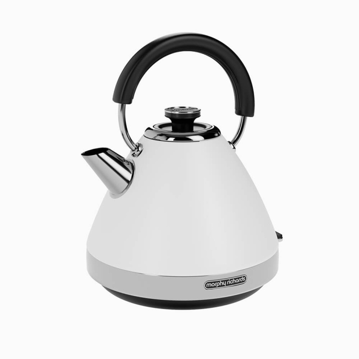 Morphy Richards Vannkoker Venture Pyramid Hvit i gruppen HJEM, HUS OG HAGE / Husholdningsapparater / Vann og juice / Vannkokere hos TP E-commerce Nordic AB (C03898)