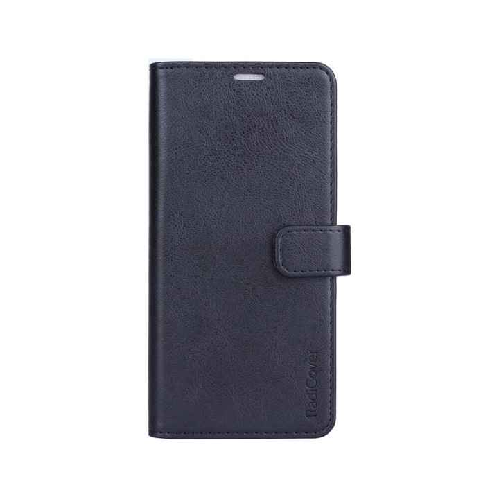 Radicover Strålningsskydd Mobilfodral PU Samsung A72 Flipcover Svart i gruppen SMARTTELEFON & NETTBRETT / Mobilbeskyttelse / Samsung hos TP E-commerce Nordic AB (C03918)