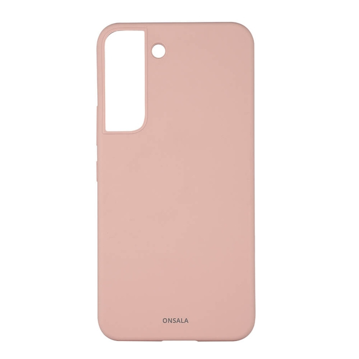 Onsala Mobildeksel Silikon Sand Pink - Samsung S22 i gruppen SMARTTELEFON & NETTBRETT / Mobilbeskyttelse / Samsung hos TP E-commerce Nordic AB (C03990)