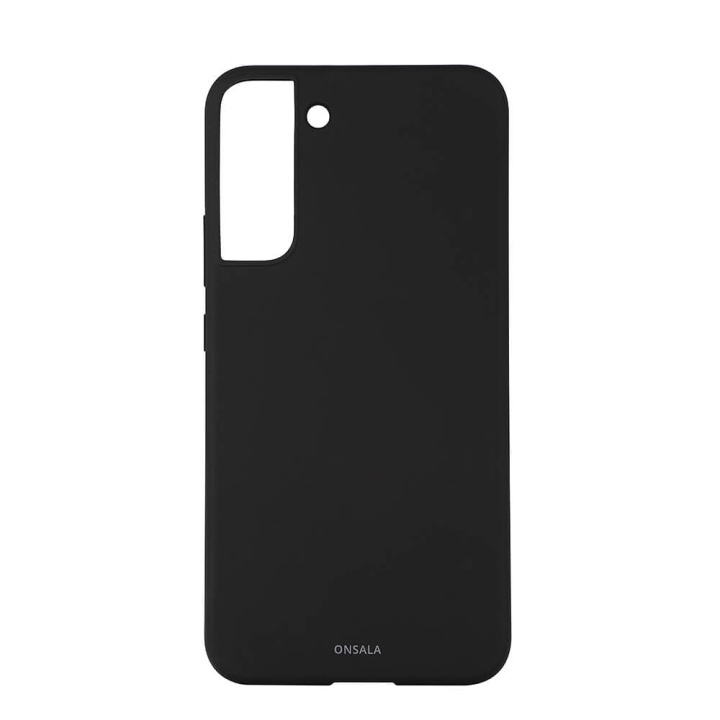 Onsala Mobildeksel Silikon Black - Samsung S22+ i gruppen SMARTTELEFON & NETTBRETT / Mobilbeskyttelse / Samsung hos TP E-commerce Nordic AB (C03991)