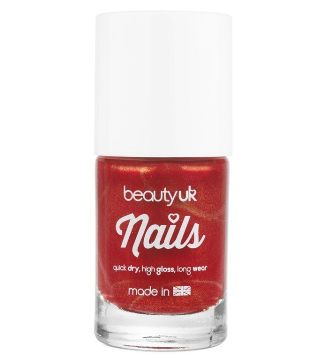 Beauty UK Nails no.20 - Red Royale 9ml i gruppen HELSE OG SKJØNNHET / Manikyr/pedikyr / Neglelakk hos TP E-commerce Nordic AB (C04088)