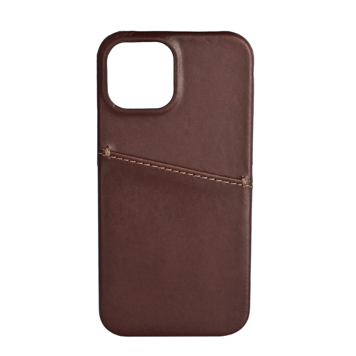 Buffalo Mobildeksel Lær Brun - iPhone 13 Mini i gruppen SMARTTELEFON & NETTBRETT / Mobilbeskyttelse / Apple / iPhone 13 Mini / Deksel hos TP E-commerce Nordic AB (C04206)
