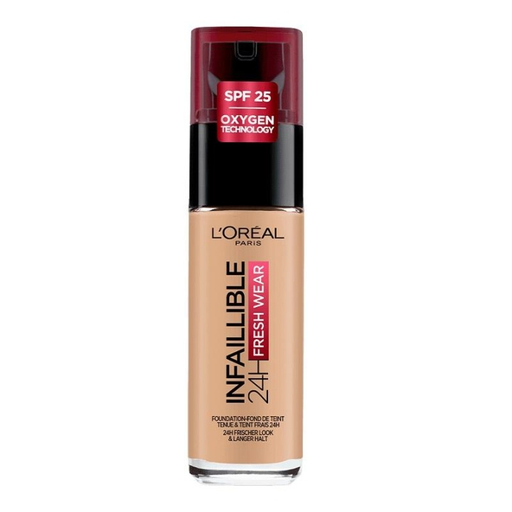 LOreal Paris Infallible 24H Fresh Wear 100 Linen 30ml i gruppen HELSE OG SKJØNNHET / Makeup / Makeup ansikt / Foundation hos TP E-commerce Nordic AB (C04245)