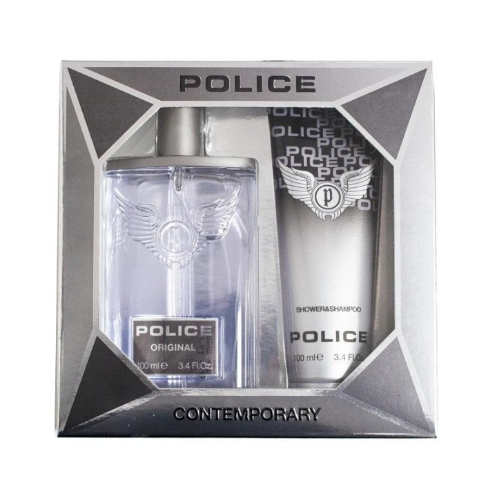 Giftset Police Original Edt 100ml + Shower Gel 100ml i gruppen HELSE OG SKJØNNHET / Gavesett / Gavesett for ham hos TP E-commerce Nordic AB (C04281)