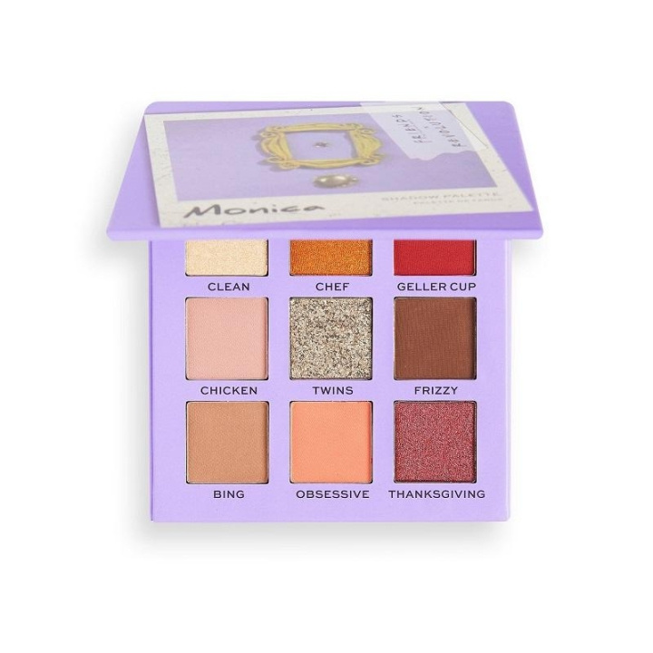 Makeup Revolution X Friends Monica-paletten i gruppen HELSE OG SKJØNNHET / Makeup / Øyne og øyebryn / Øyeskygger hos TP E-commerce Nordic AB (C04283)