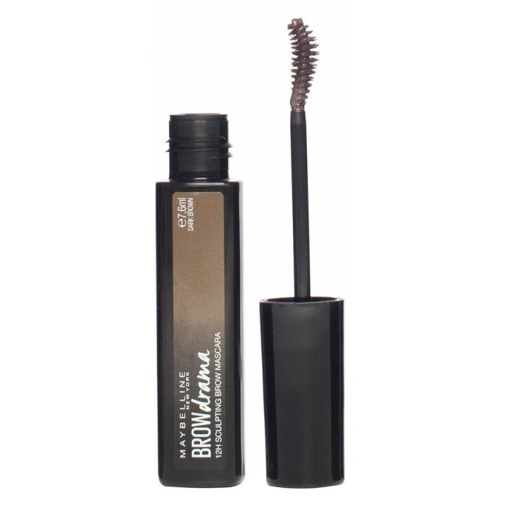 Maybelline Brow Drama Sculpting Mascara Mørkebrun i gruppen HELSE OG SKJØNNHET / Makeup / Øyne og øyebryn / Øyenbrynsgel hos TP E-commerce Nordic AB (C04316)