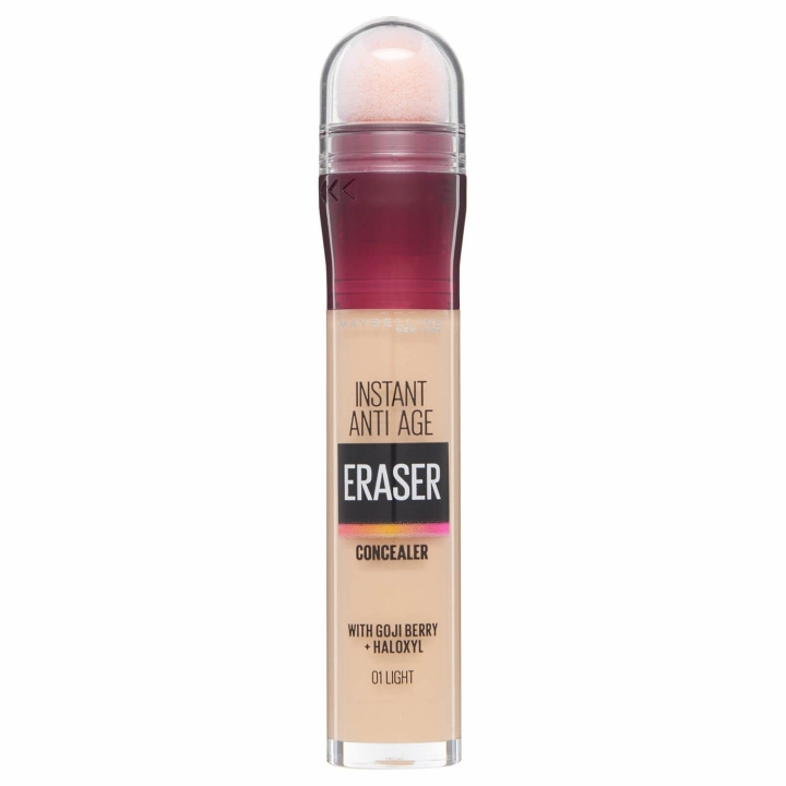 Maybelline Instant Anti Age Eraser Concealer - 01 Light i gruppen HELSE OG SKJØNNHET / Makeup / Makeup ansikt / Concealer hos TP E-commerce Nordic AB (C04332)