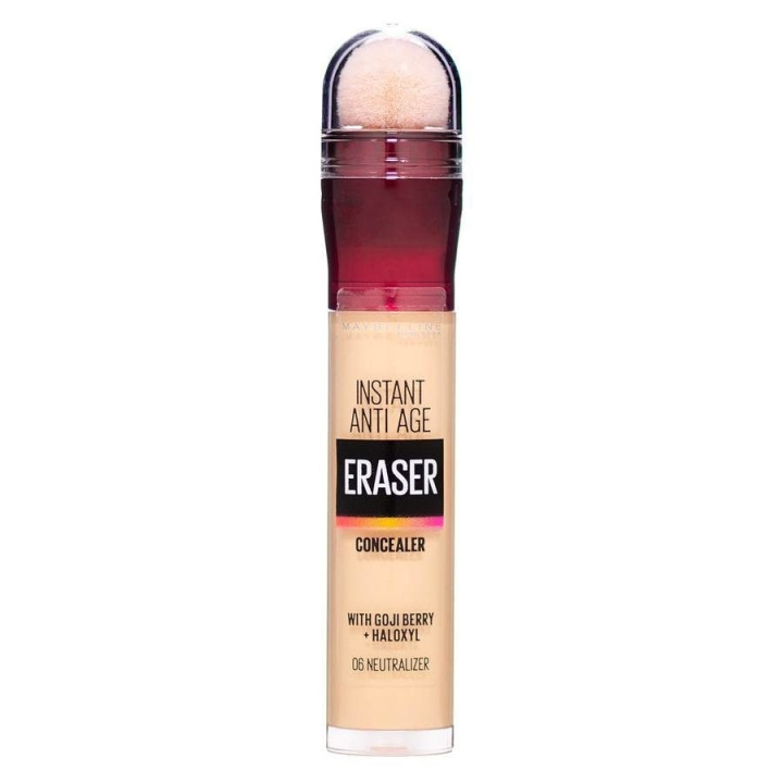 Maybelline Instant Anti Age Eraser Concealer - 06 Neutralizer i gruppen HELSE OG SKJØNNHET / Makeup / Makeup ansikt / Concealer hos TP E-commerce Nordic AB (C04333)