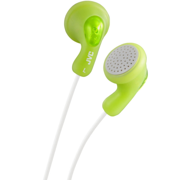 JVC Hodetelefon F14 Gumy In-Ear Grønn i gruppen Elektronikk / Lyd & Bilde / Hodetelefoner & Tilbehør / Hodetelefoner hos TP E-commerce Nordic AB (C04410)