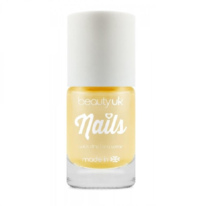 BeautyUK Beauty UK Candy Pearl neglelakk - Sitron i gruppen HELSE OG SKJØNNHET / Manikyr/pedikyr / Neglelakk hos TP E-commerce Nordic AB (C04537)