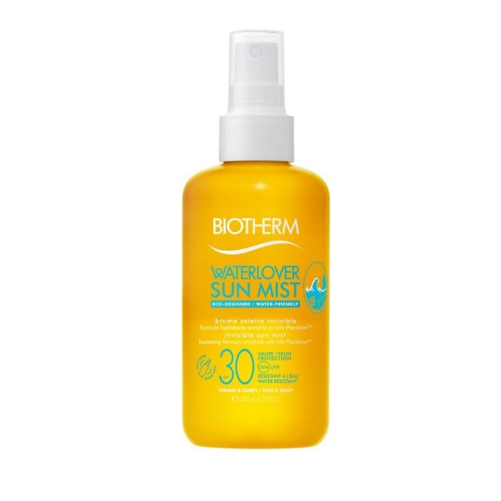 Biotherm Waterlover Sun Mist, solbeskyttelsesfaktor SPF30 200 ml i gruppen HELSE OG SKJØNNHET / Hudpleie / Soling / Solkrem hos TP E-commerce Nordic AB (C04574)