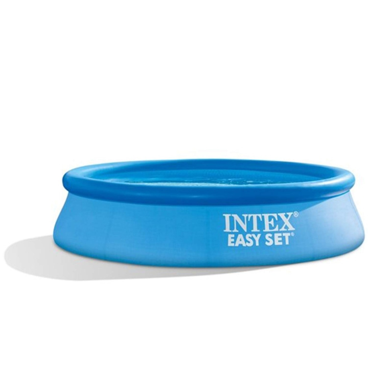 Intex Easy Set, oppblåsbart basseng + pumpe, 244x61 cm, 1900 liter i gruppen HJEM, HUS OG HAGE / Hageprodukter / Basseng og tilbehør / Basseng hos TP E-commerce Nordic AB (C04599)
