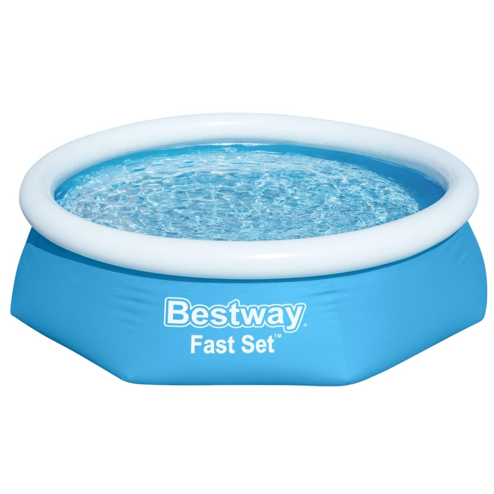 Bestway Pool Fast Set, 244x61 cm, 1880 l i gruppen HJEM, HUS OG HAGE / Hageprodukter / Basseng og tilbehør / Basseng hos TP E-commerce Nordic AB (C04602)