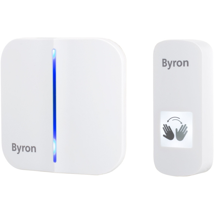 Byron Berøringsfritt sett med trådløs dørklokke i gruppen HJEM, HUS OG HAGE / Smarthus / Dørklokker hos TP E-commerce Nordic AB (C04641)