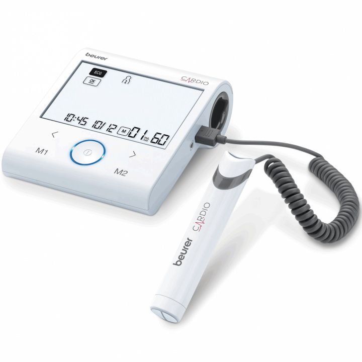 Beurer Blodtrykksmåler - EKG Bluetooth® BM 96 i gruppen HELSE OG SKJØNNHET / Helsepleie / Blodtrykksmålere hos TP E-commerce Nordic AB (C04681)