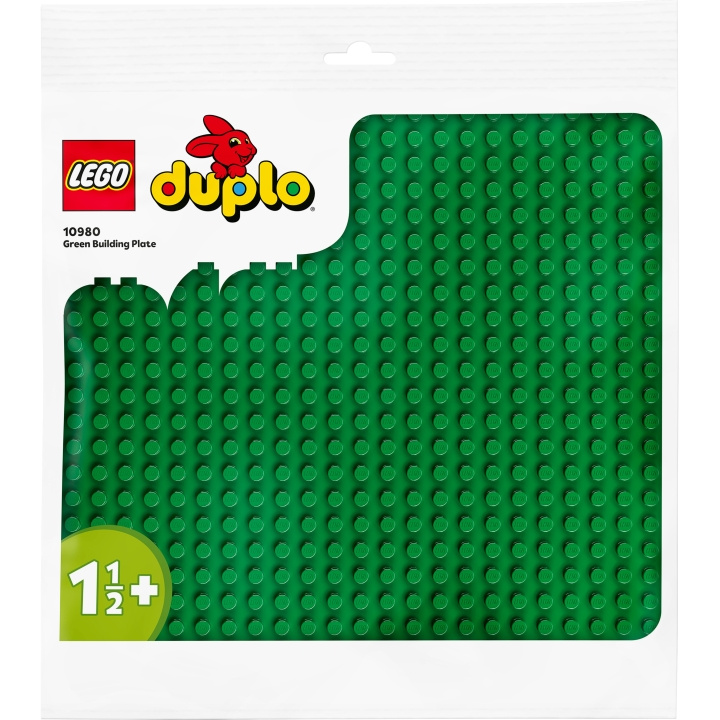 Lego Duplo - Grønn byggeplate 10980 i gruppen LEKER, BARN OG BABY / Leker / Byggeleker / Lego hos TP E-commerce Nordic AB (C04692)