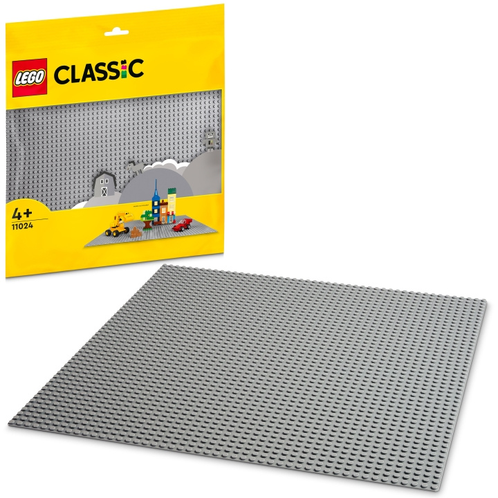Lego Classic - Grå bunnplate 11024 i gruppen LEKER, BARN OG BABY / Leker / Byggeleker / Lego hos TP E-commerce Nordic AB (C04695)
