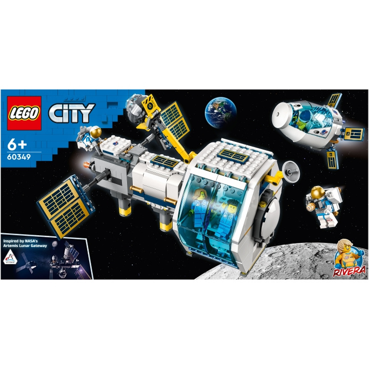 Lego City - Månestasjon 60349 i gruppen LEKER, BARN OG BABY / Leker / Byggeleker / Lego hos TP E-commerce Nordic AB (C04721)