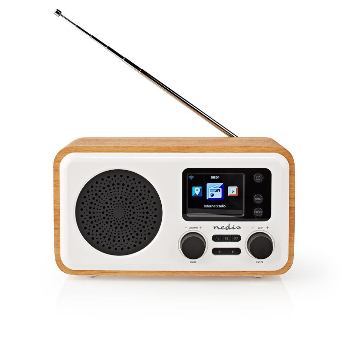 Nedis Internet Radio | Bord design | Bluetooth® / Wi-Fi | DAB+ / FM / Internet | 2.4 