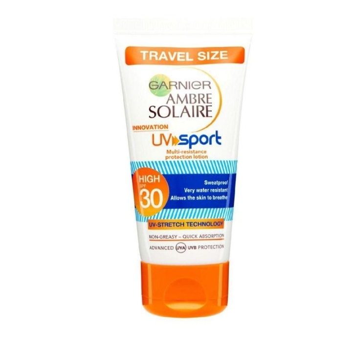 Garnier Ambre Solaire UV Sport, solkrem SPF30 50 ml i gruppen HELSE OG SKJØNNHET / Hudpleie / Soling / Solkrem hos TP E-commerce Nordic AB (C04930)