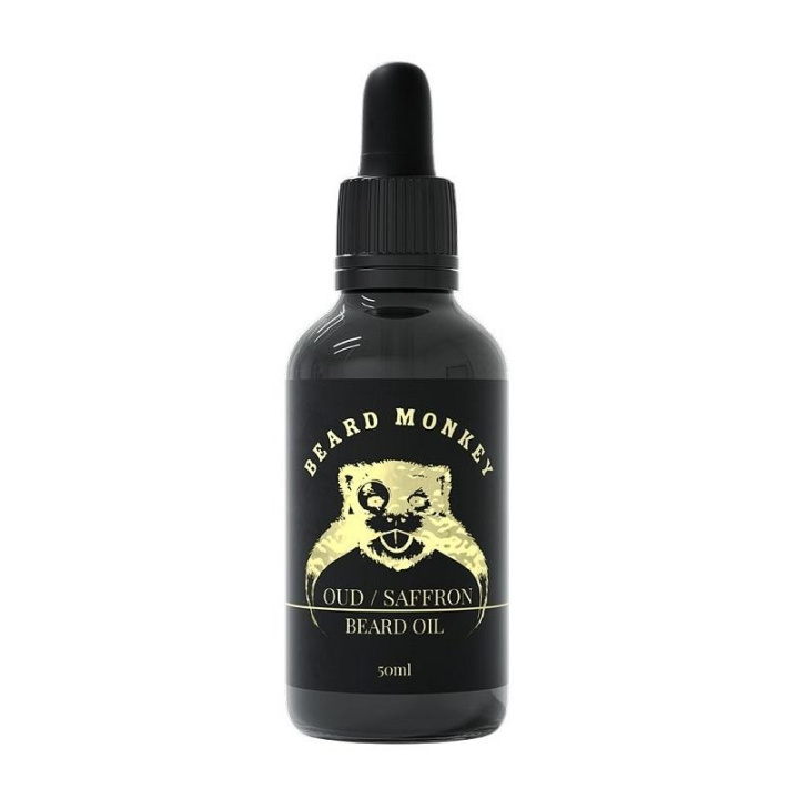 Beard Monkey Skjeggolje Oud/Saffron 50ml i gruppen HELSE OG SKJØNNHET / Hår & styling / Skjeggpleie / Skjeggolje hos TP E-commerce Nordic AB (C04959)