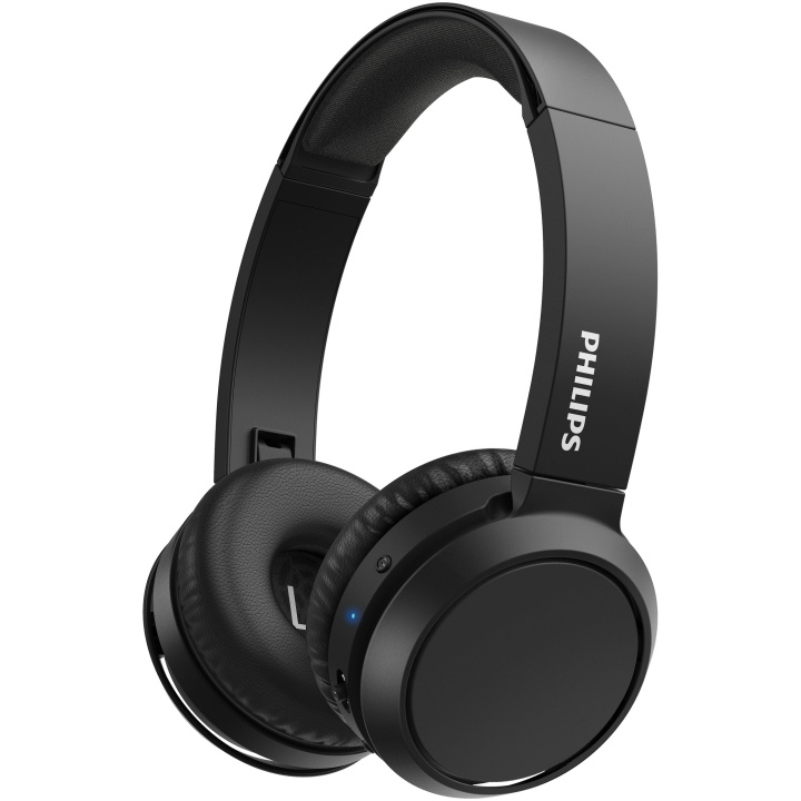 Philips On-ear Bluetooth-hodetelefoner i svart i gruppen Elektronikk / Lyd & Bilde / Hodetelefoner & Tilbehør / Hodetelefoner hos TP E-commerce Nordic AB (C04990)