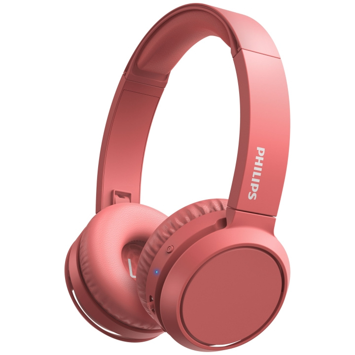Philips On-ear Bluetooth-hodetelefoner Rød i gruppen Elektronikk / Lyd & Bilde / Hodetelefoner & Tilbehør / Hodetelefoner hos TP E-commerce Nordic AB (C04992)
