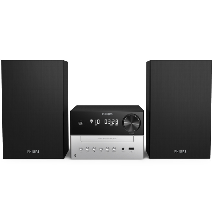 Philips Klassisk mini-stereo CD/Radio/USB/Bluetooth i gruppen Elektronikk / Lyd & Bilde / Hjemmekino, HiFi og bærbar / Kompakt Stereo & Platespillere hos TP E-commerce Nordic AB (C04997)