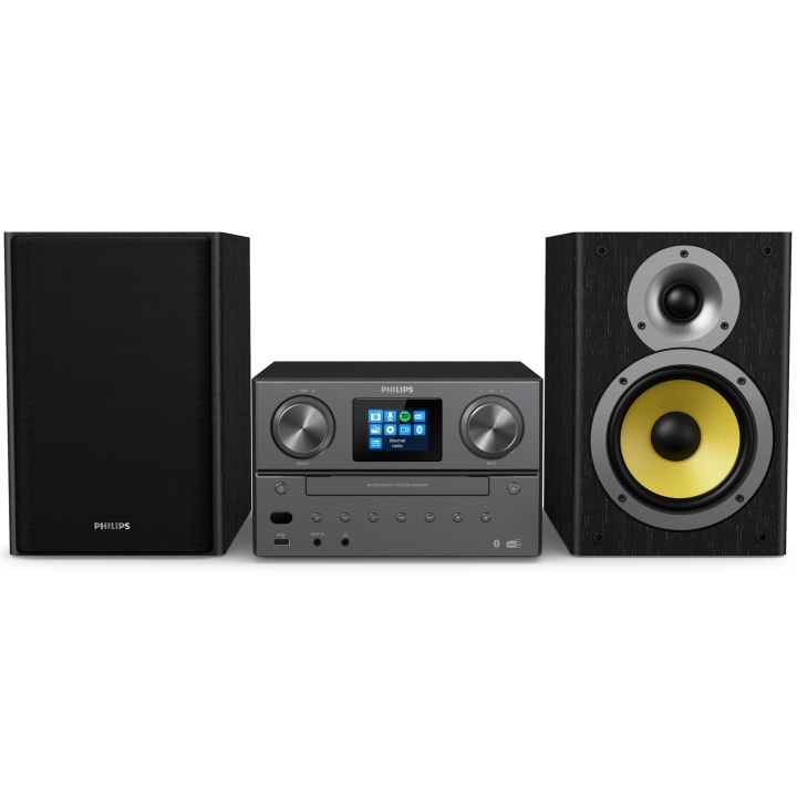 Philips Stereo Web Radio/Bluetooth/CD/Spotify Connect i gruppen Elektronikk / Lyd & Bilde / Hjemmekino, HiFi og bærbar / Kompakt Stereo & Platespillere hos TP E-commerce Nordic AB (C04999)