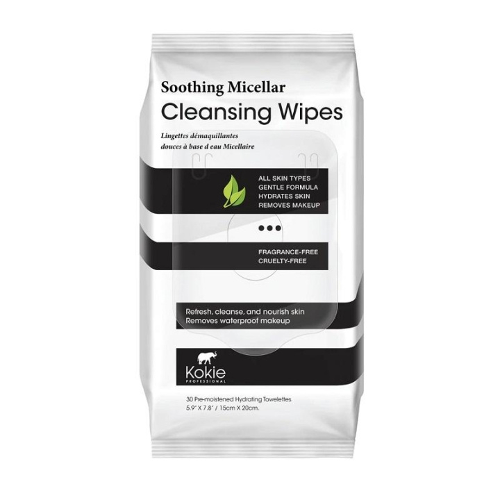 Kokie Cleasning Wipes 30pcs i gruppen HELSE OG SKJØNNHET / Makeup / Sminkefjerner hos TP E-commerce Nordic AB (C05087)