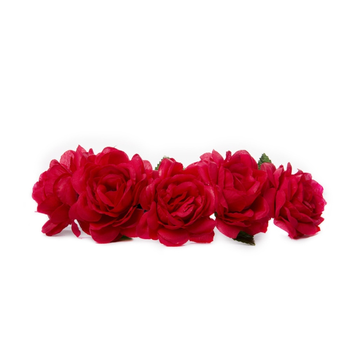 Hårband Hårbånd Blossom Big - Rød i gruppen HELSE OG SKJØNNHET / Hår & styling / Hårtilbehør hos TP E-commerce Nordic AB (C05091)