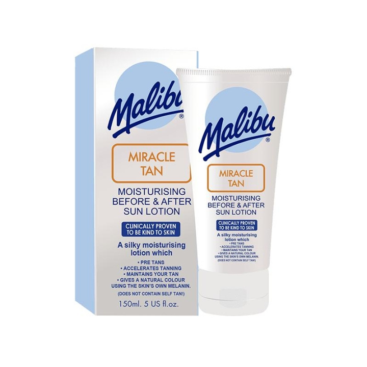 Malibu Miracle Tan Before & After Sun Lotion 150ml i gruppen HELSE OG SKJØNNHET / Hudpleie / Kroppspleie / Body lotion hos TP E-commerce Nordic AB (C05147)