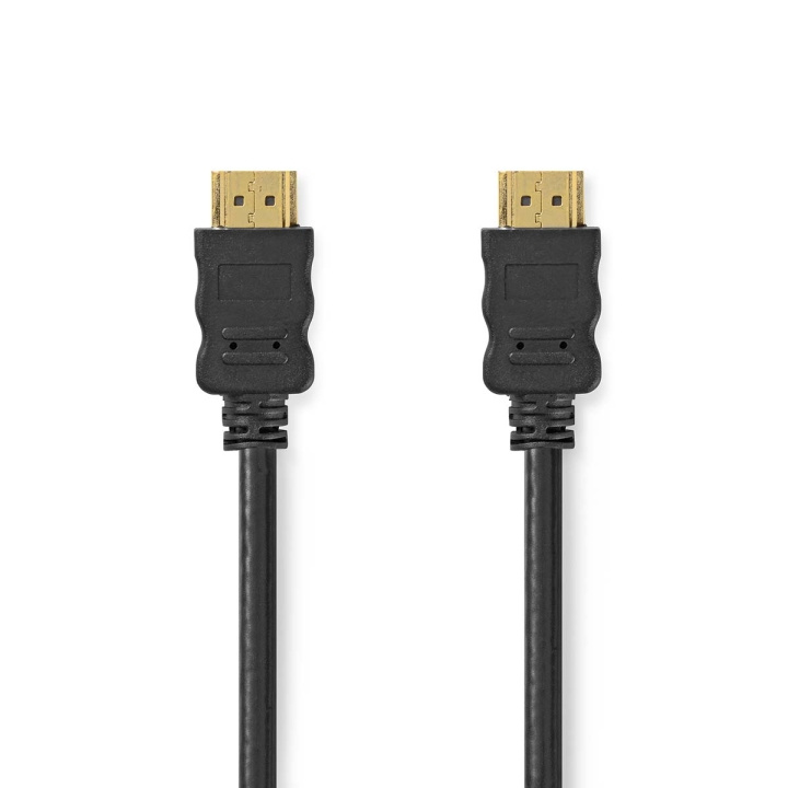 Nedis High Speed ​​HDMI ™ kabel med Ethernet | HDMI ™ -kontakt | HDMI ™ -kontakt | 4K@30Hz | ARC | 10.2 Gbps | 5.00 m | Rund | PVC | Sort | Boks i gruppen Datautstyr / Kabler og adaptere / elektriske kabler hos TP E-commerce Nordic AB (C05217)