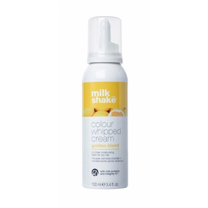 Milk_Shake Colour Whipped Cream Golden Blonde 100ml i gruppen HELSE OG SKJØNNHET / Hår & styling / Hårpleie / Hårfarge / Hårfarge & Fargebombe hos TP E-commerce Nordic AB (C05342)