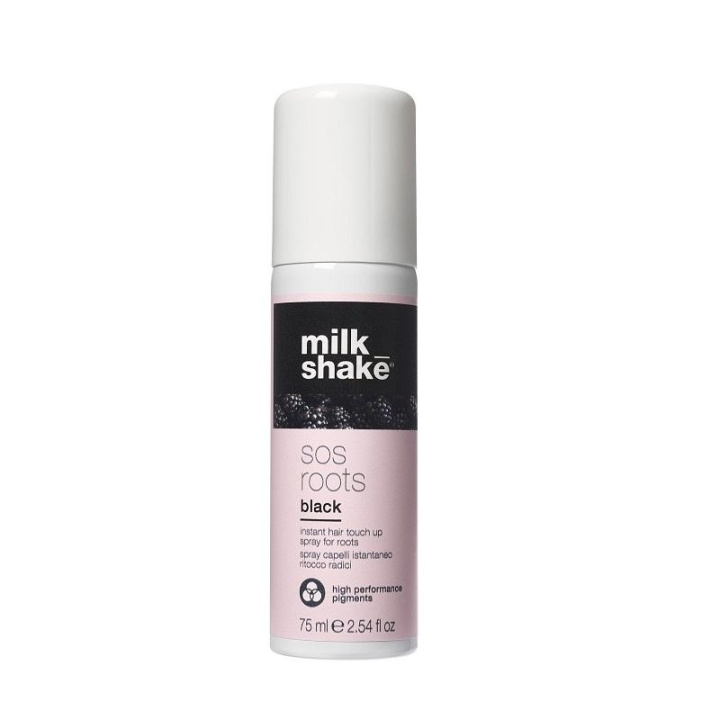 Milk_Shake SOS Roots Black 75ml i gruppen HELSE OG SKJØNNHET / Hår & styling / Hårpleie / Hårfarge / Hårfarge & Fargebombe hos TP E-commerce Nordic AB (C05389)