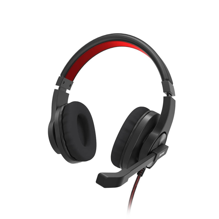 Hama Headset PC Office Stereo Over-Ear HS-USB400 V2 Svart i gruppen Datautstyr / Datamaskin Tilbehør / Headset hos TP E-commerce Nordic AB (C05448)