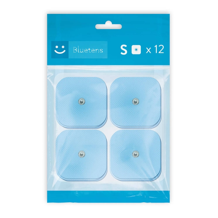 BLUETENS Elektroder Small 12-pakning i gruppen SPORT, FRITID & HOBBY / Treningsutstyr / Holdningsstøtte og rehabilitering hos TP E-commerce Nordic AB (C05509)