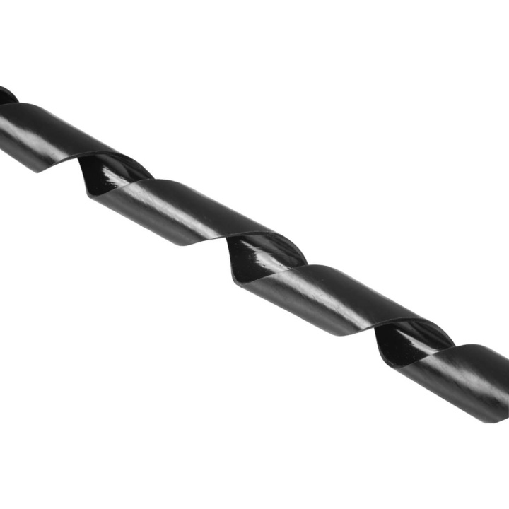 HAMA kabelholder spiral svart i gruppen Elektronikk / Kabler og adaptere / Kabelhåndtering hos TP E-commerce Nordic AB (C05555)