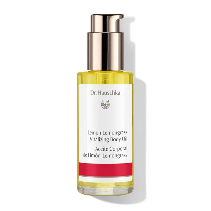 Dr. Hauschka Lemon Lemongrass Vitalising Body Oil 75ml i gruppen HELSE OG SKJØNNHET / Hudpleie / Kroppspleie / Kroppsolje hos TP E-commerce Nordic AB (C05980)