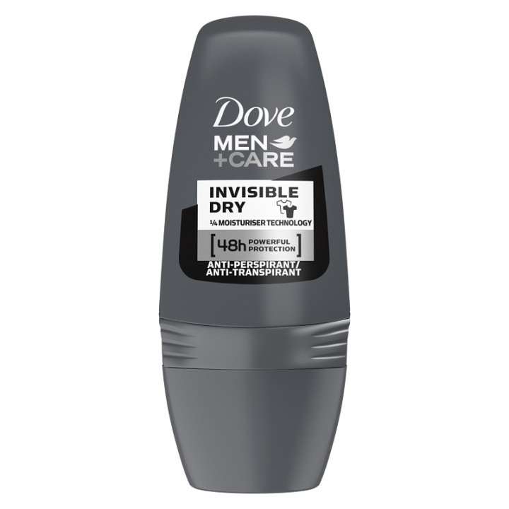 Dove Men+Care Invisible Dry Roll On 50 ml i gruppen HELSE OG SKJØNNHET / Duft og parfyme / Deodorant / Deo for han hos TP E-commerce Nordic AB (C05991)